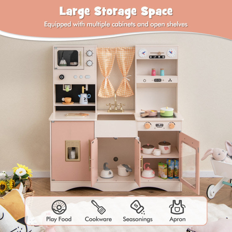 Kitchen Playset w/ Microwave & Coffee Maker