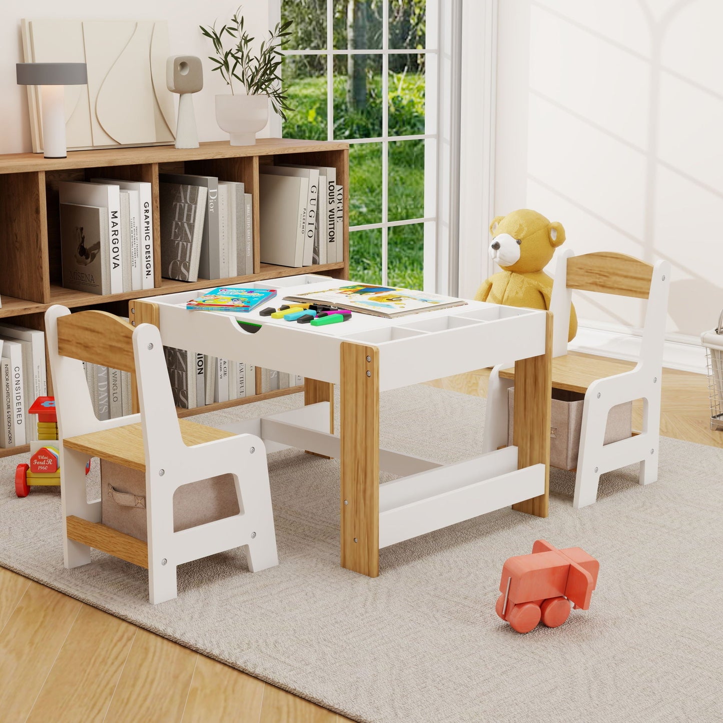 2 in 1 Activity Table and 2 Chair Set