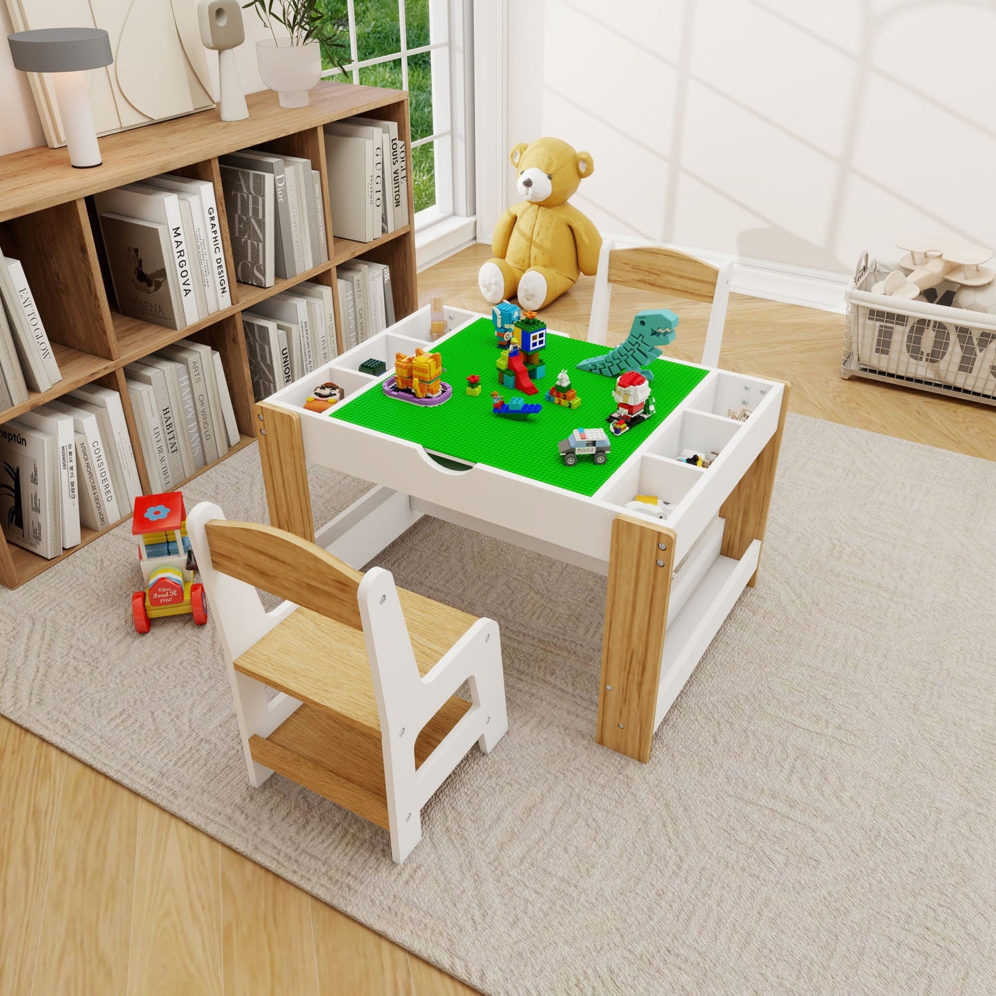 2 in 1 Activity Table and 2 Chair Set