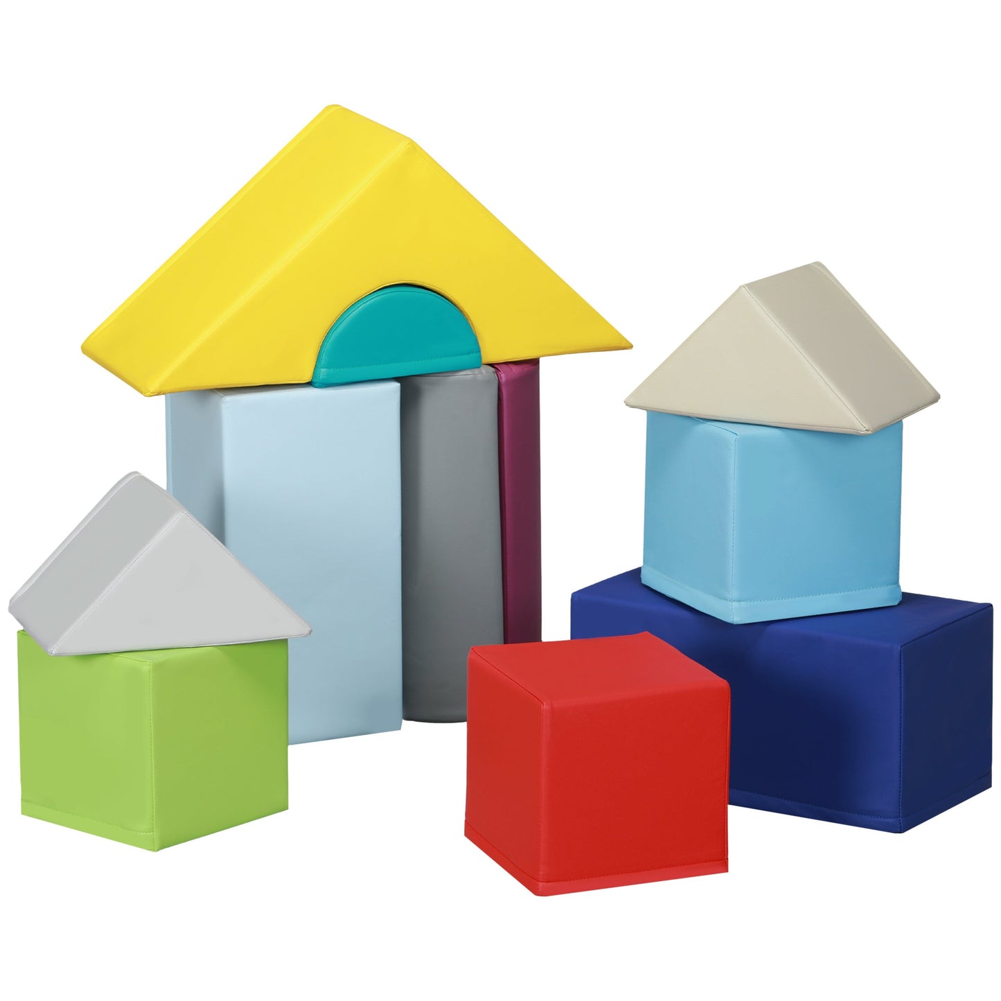 11 pcs Foam Climbing Blocks