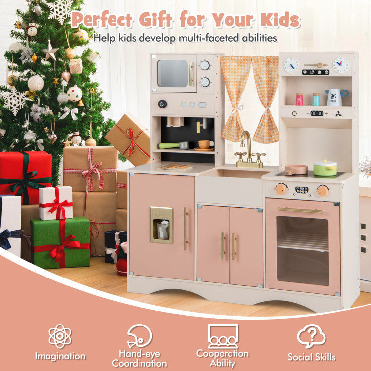 Kitchen Playset w/ Microwave & Coffee Maker
