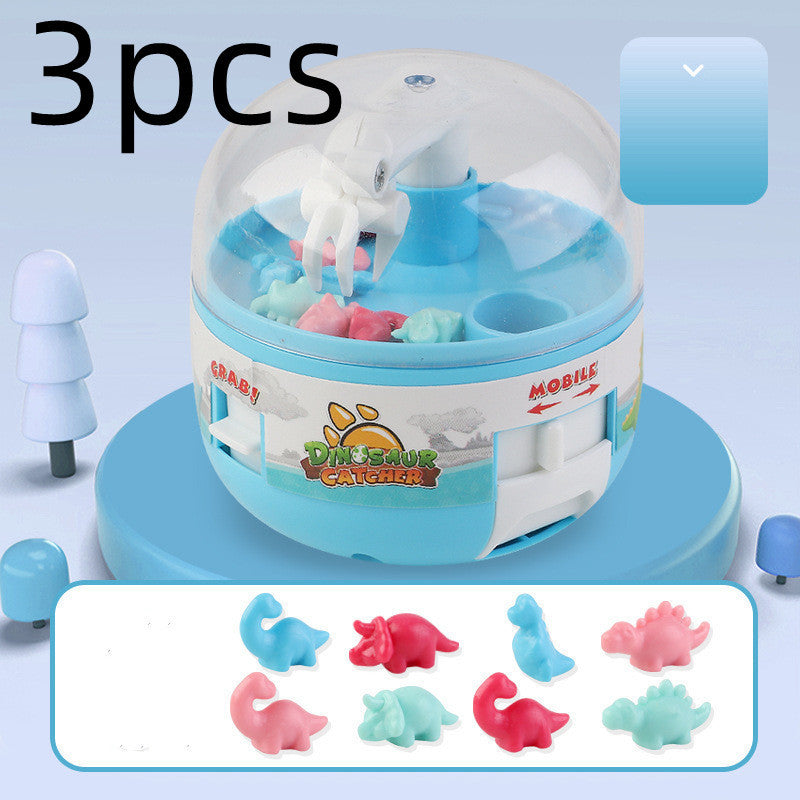 Mini Dinosaur Gashapon Grabbing Machine โ Interactive Capsule Toy for Kids