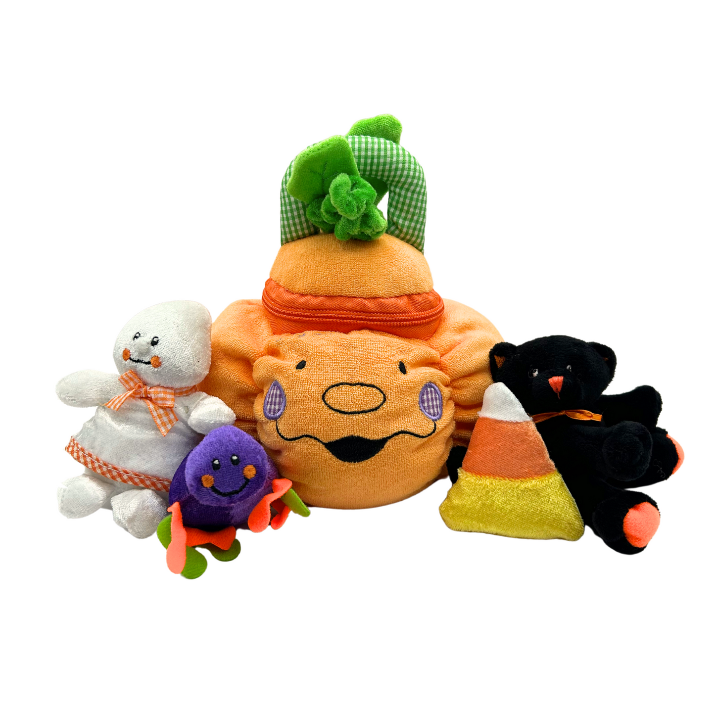 Halloween Stuffed Pumpkin Playset