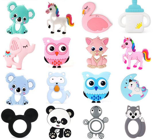 Various Silicone Teethers