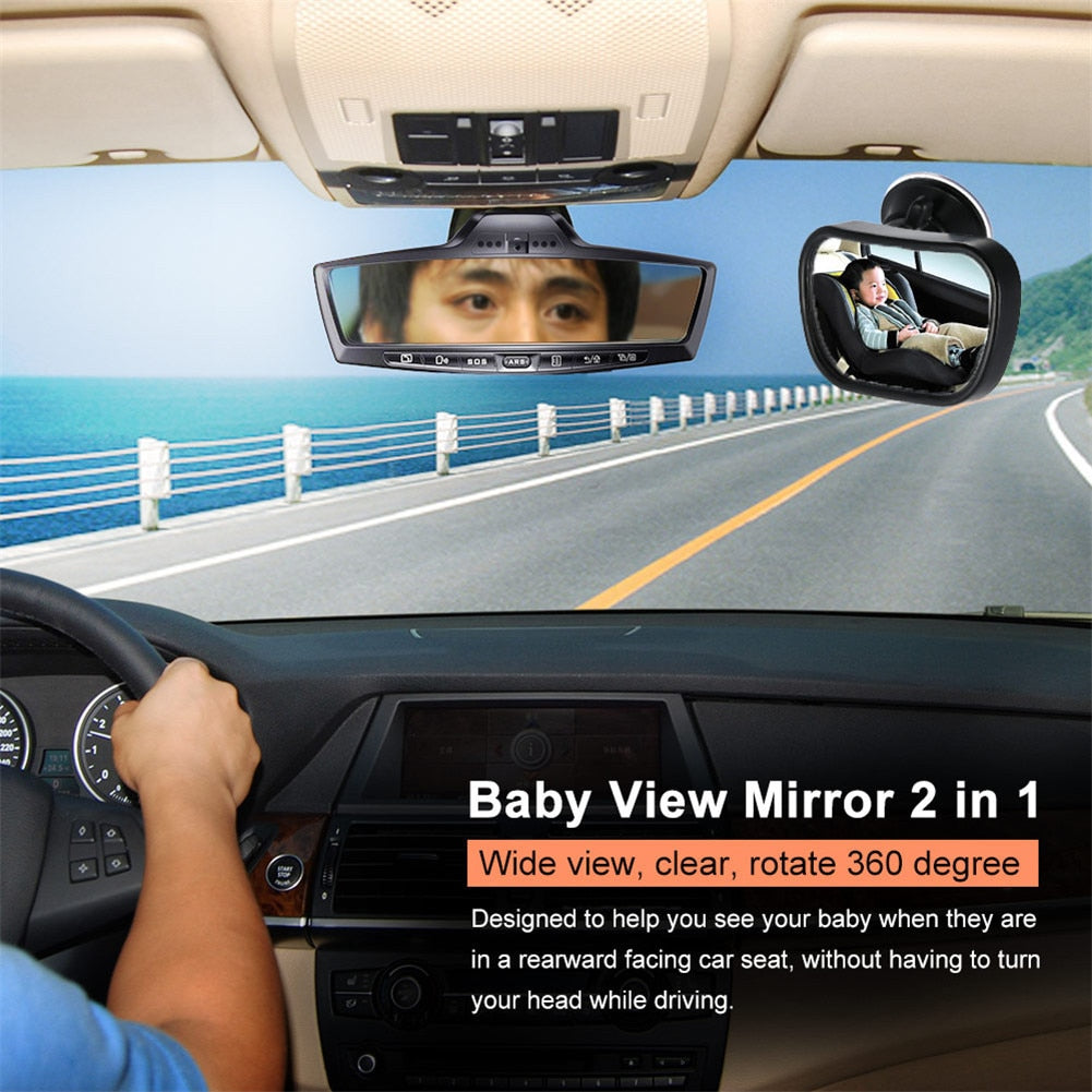 Mini Safety Adjustable Baby View Mirror
