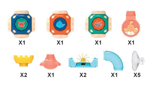 Bath Pipes Tub Toy
