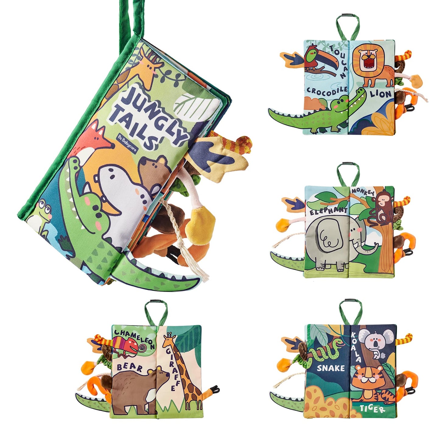 Animal Tails Cloth Books