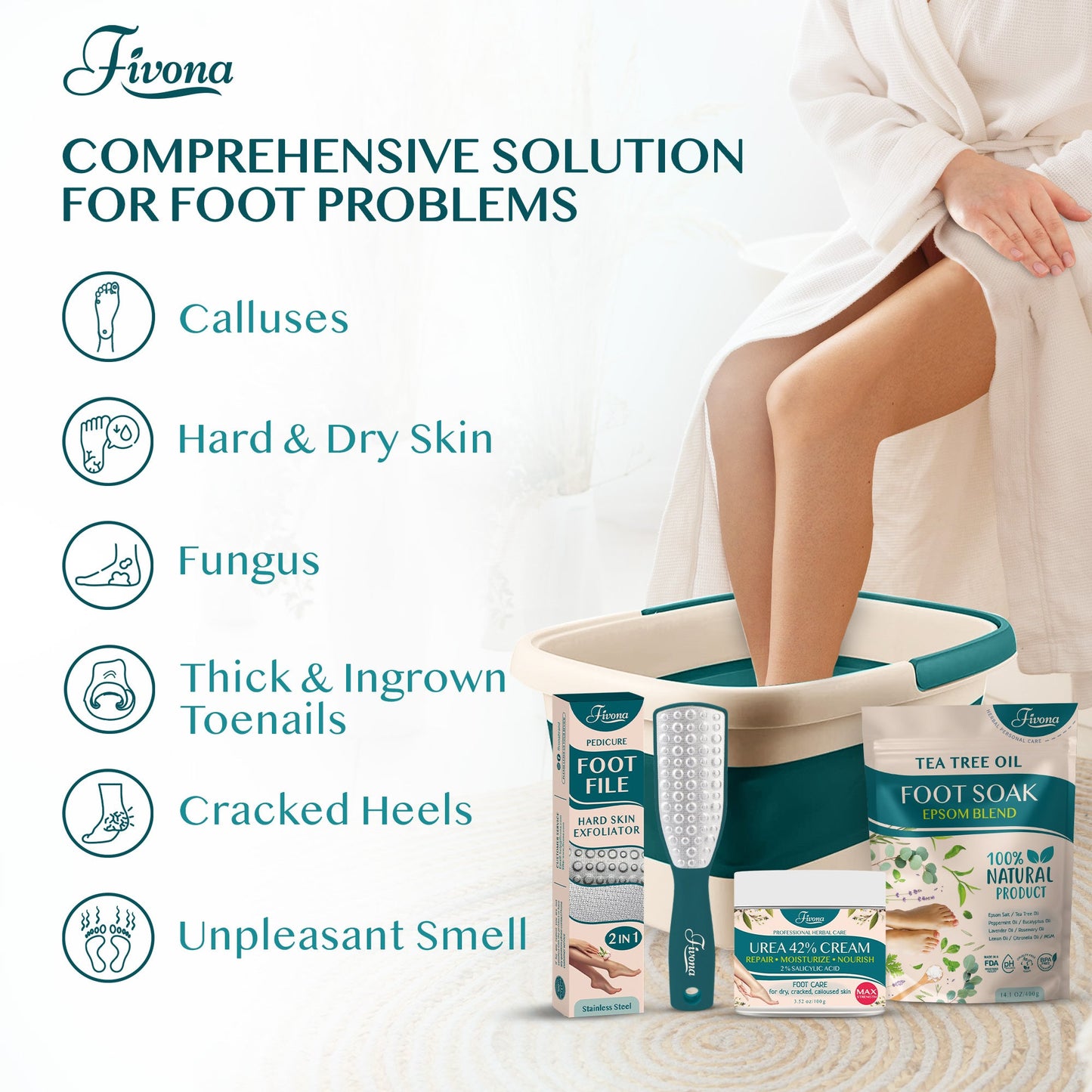 Foot Care Kit 4-in-1