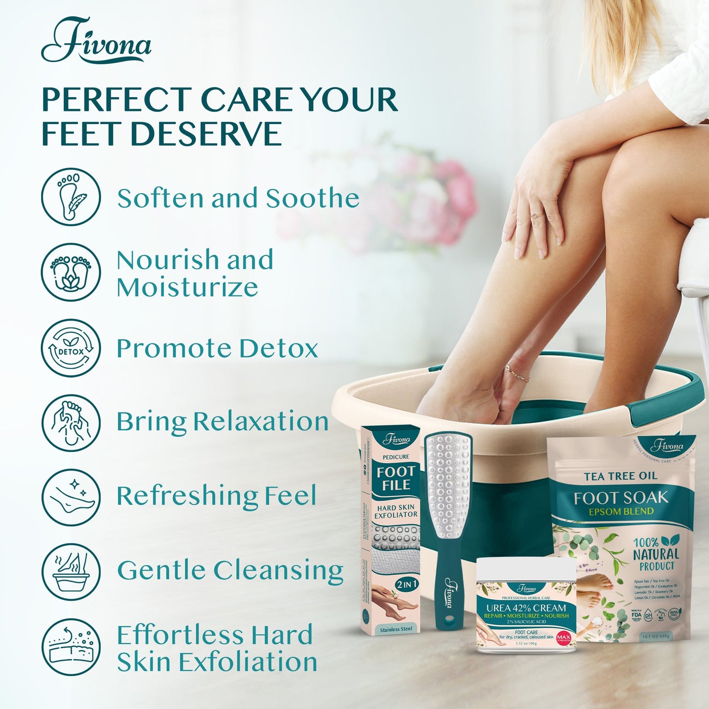 Foot Care Kit 4-in-1