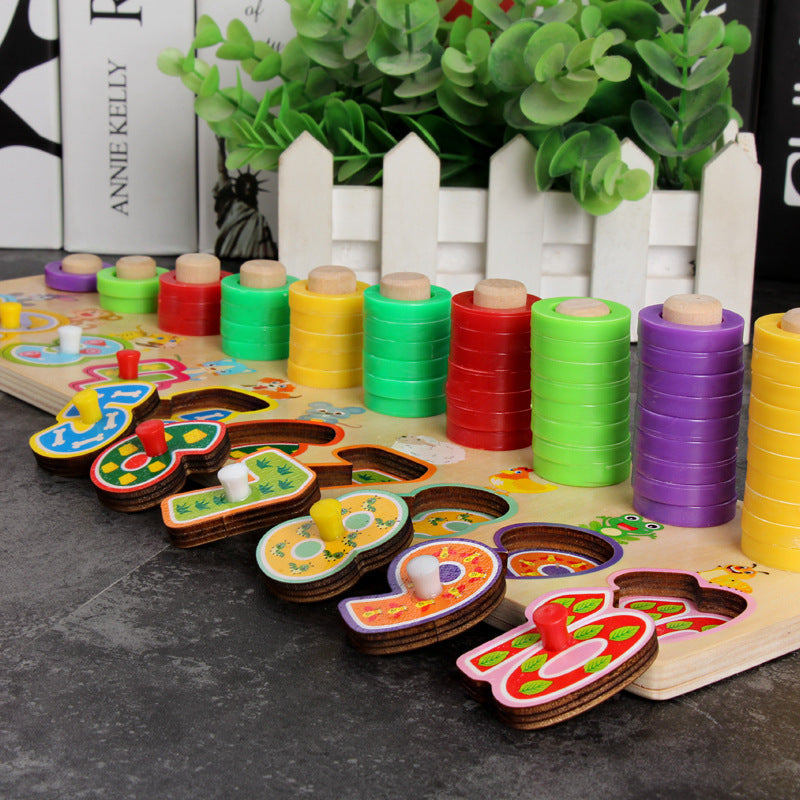 3D Alphabet and Number Puzzle