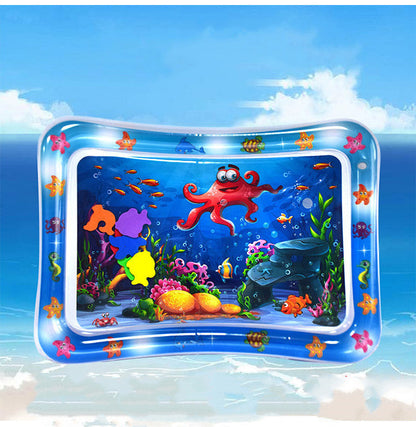 Baby Inflatable Water Play Mat – Sensory Tummy Time Cushion