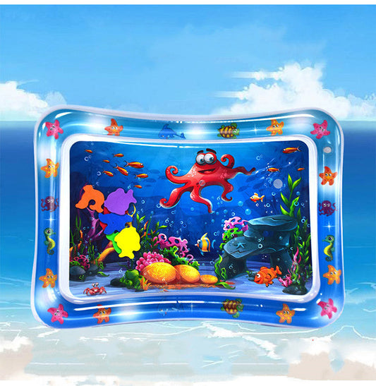 Baby Inflatable Water Play Mat – Sensory Tummy Time Cushion