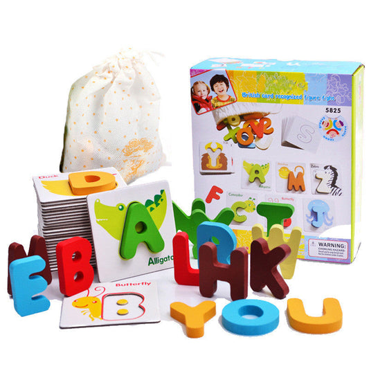 Educational Wooden Letter Puzzle