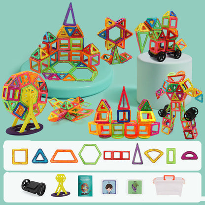 Magnetic Building Blocks Set – Educational Toy for Early Learning and Creativity