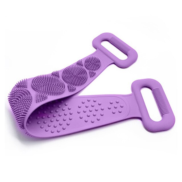 Silicone Double Sided Body Scrubber Belt