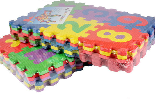 Colorful Foam Alphabet & Number Puzzle Mat