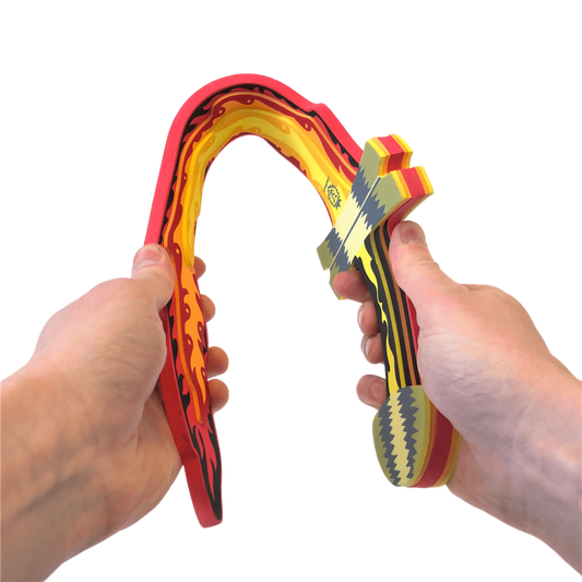 Fantasy Flame Foam Sword