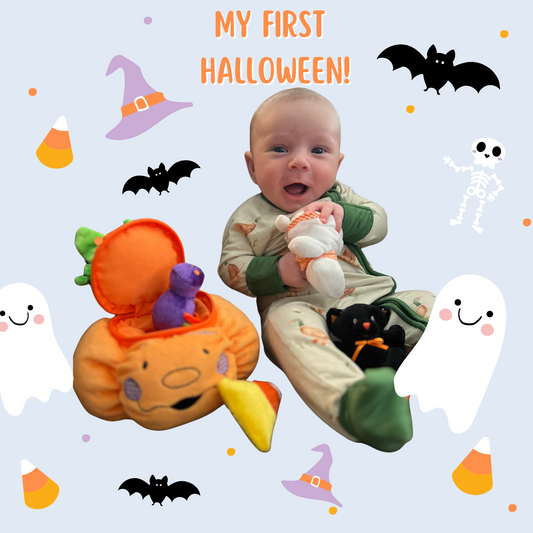Halloween Stuffed Pumpkin Playset