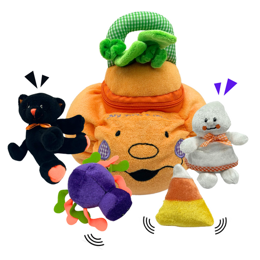 Halloween Stuffed Pumpkin Playset