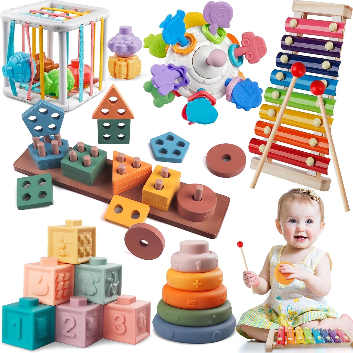6-in-1 Montessori Toy Set