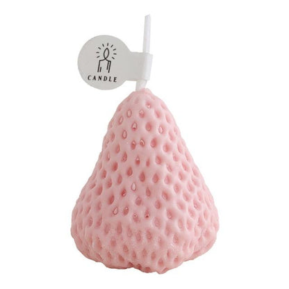 Decorative Strawberry Shaped Candles