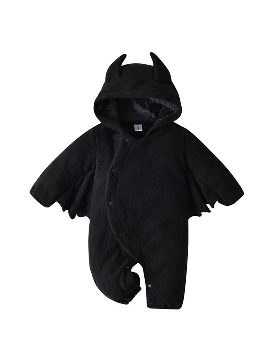 Bat Fleece Jumpsuit
