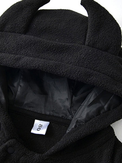 Bat Fleece Jumpsuit