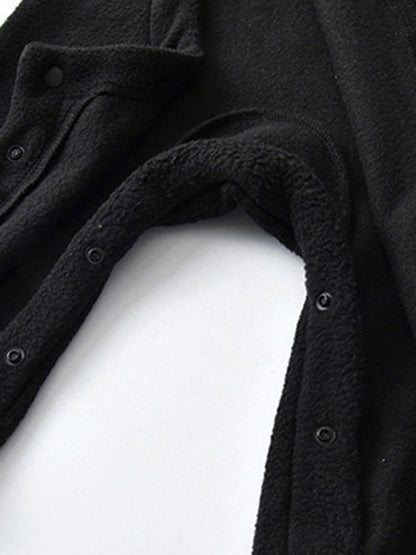 Bat Fleece Jumpsuit