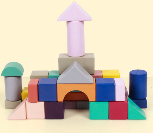 Wooden Building Blocks for Kids – Educational Toy Set for Early Development