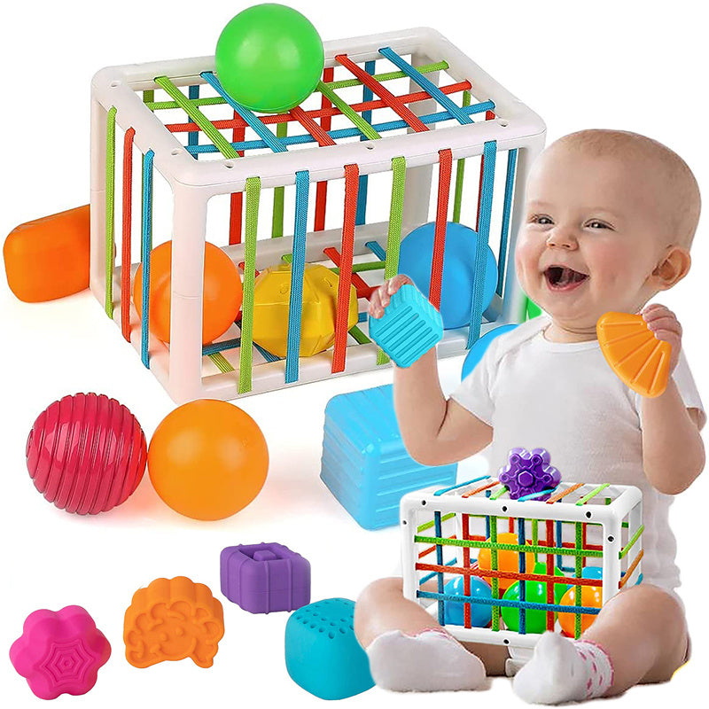 Baby Grip Training Toy – Fine Motor Skill Development Sensory Blocks