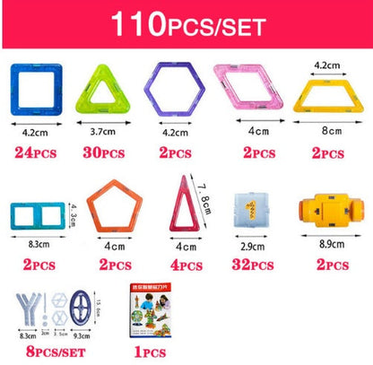 Magnetic Building Blocks – 3D Educational Building Toy