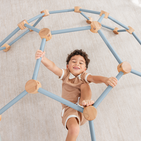Wooden Climber (Pacific Blue)