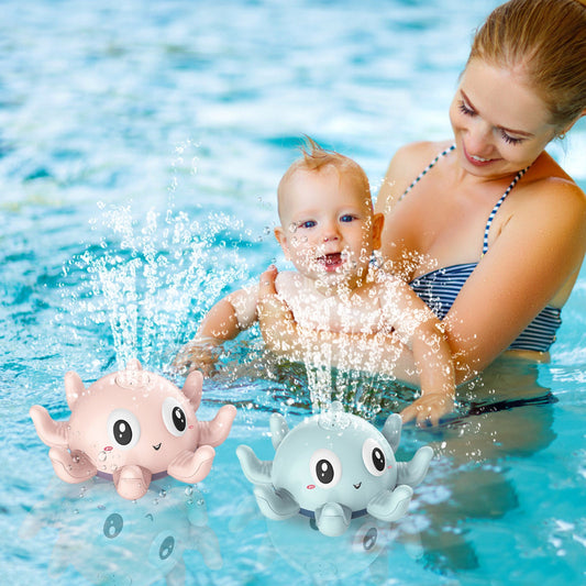 Waterspout Light-Up Octopus Bath Toy