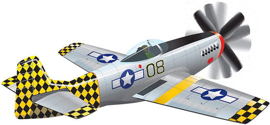 50 Inch Wingspan WnS 3-D Nylon Mustang