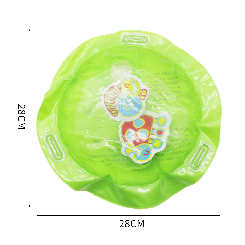 Baby Inflatable Water Play Mat – Sensory Tummy Time Cushion