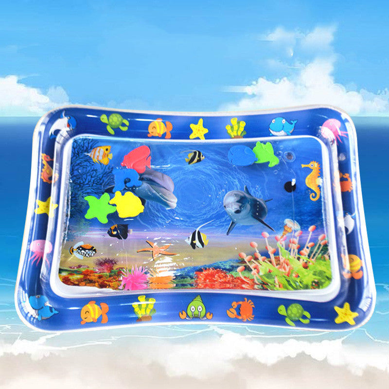 Baby Inflatable Water Play Mat – Sensory Tummy Time Cushion