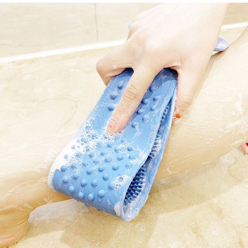 Silicone Double Sided Body Scrubber Belt
