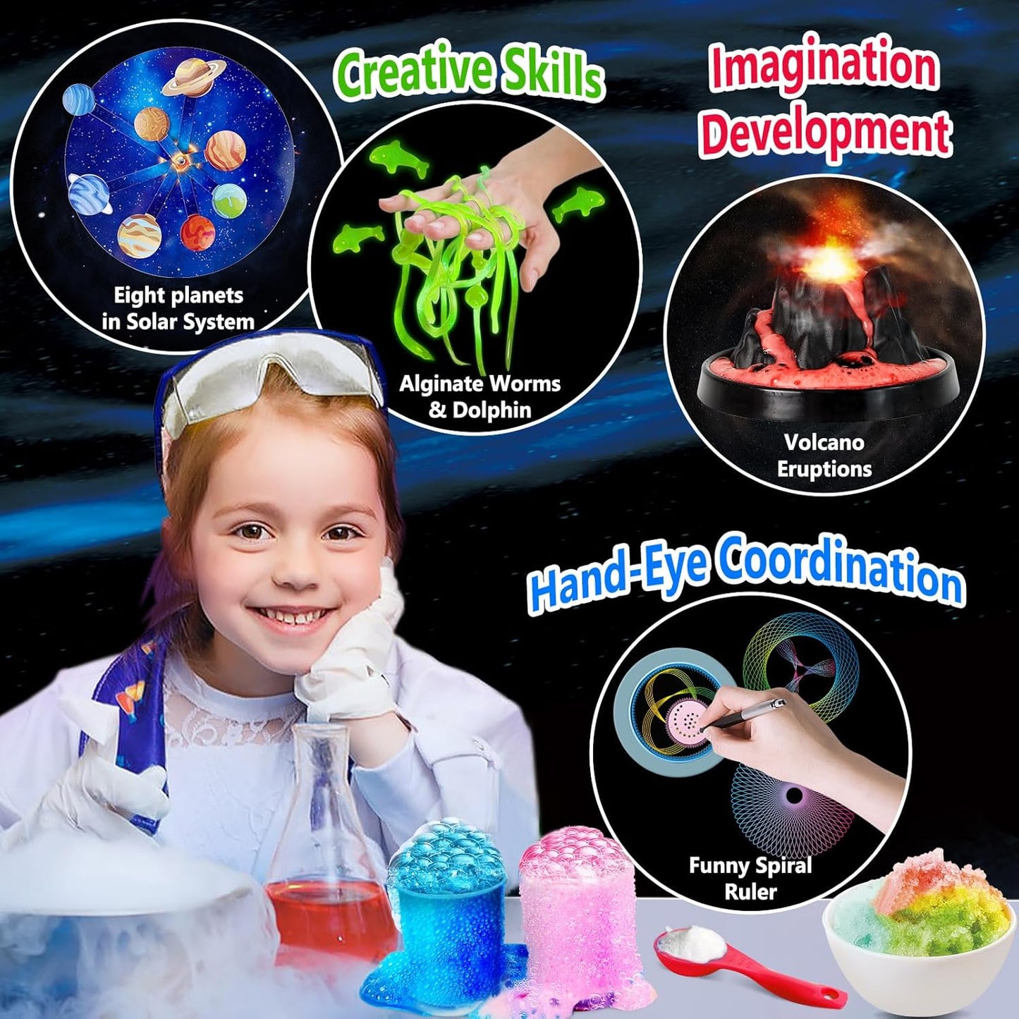 250+ Science Experiments Kits for Kids S.T.E.M Activity Educational Project