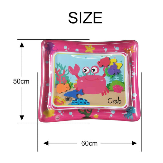 Baby Inflatable Water Play Mat – Sensory Tummy Time Cushion