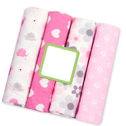 4 Pack Newborn Swaddle Wrap