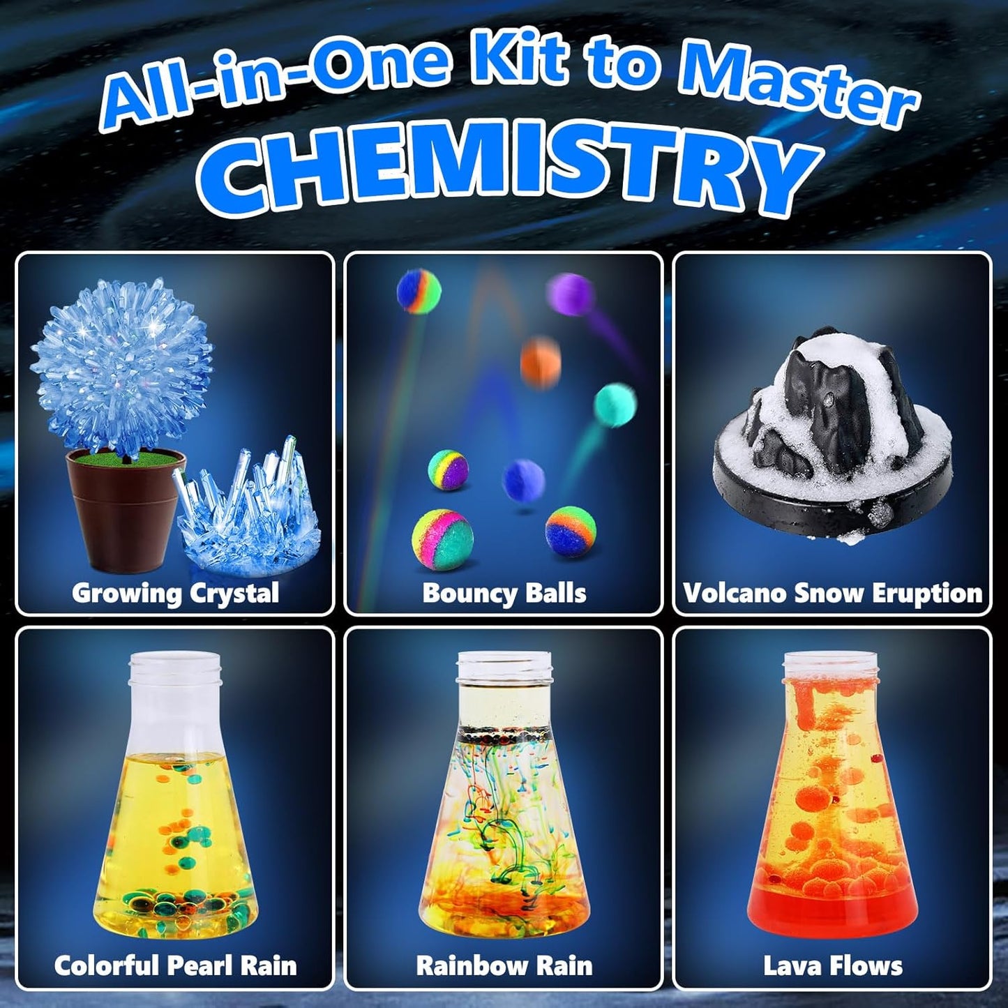 250+ Science Experiments Kits for Kids S.T.E.M Activity Educational Project