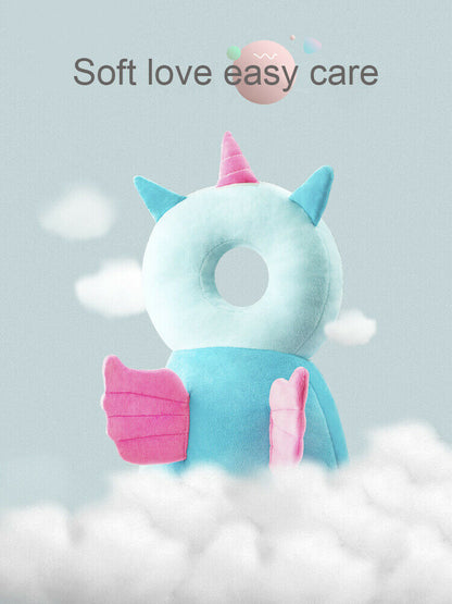 Newborn Toddler Baby Head Protector Safety Pad Cushion Back Prevent Injured Unicorn Bee Cartoon Security Pillows 1-3Y