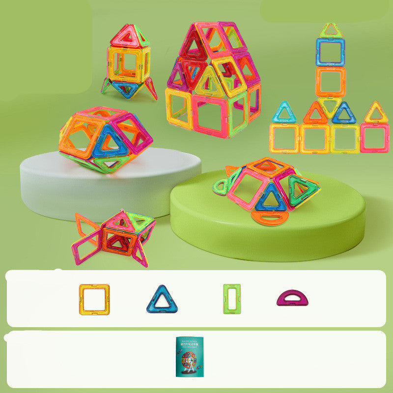 Magnetic Building Blocks Set – Educational Toy for Early Learning and Creativity