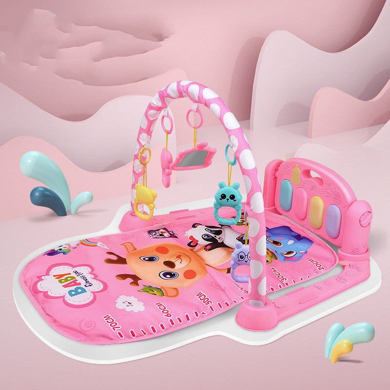 Baby Play Gym with Piano – Musical Fitness Frame for Infants