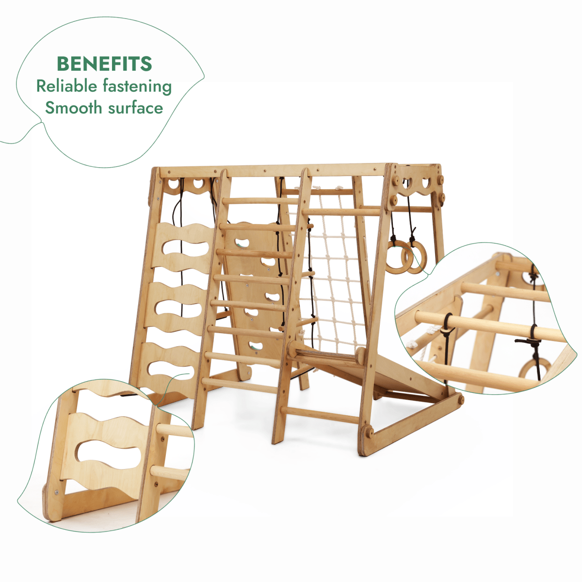 6-in-1 Indoor Jungle Gym