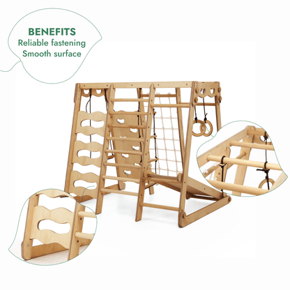 6-in-1 Indoor Jungle Gym
