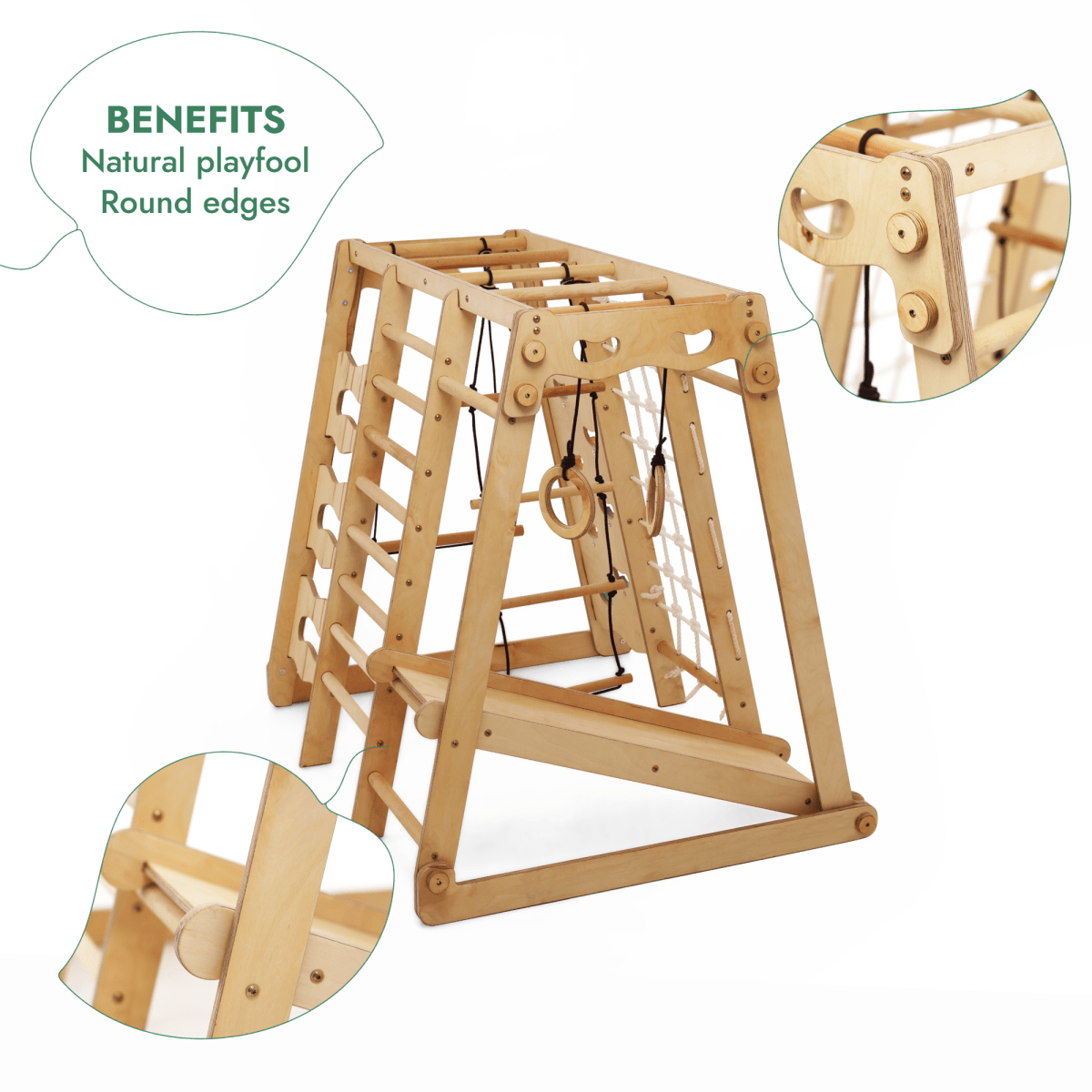 6-in-1 Indoor Jungle Gym