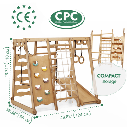 6-in-1 Indoor Jungle Gym