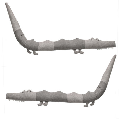 Soft Crocodile Crib Bumper