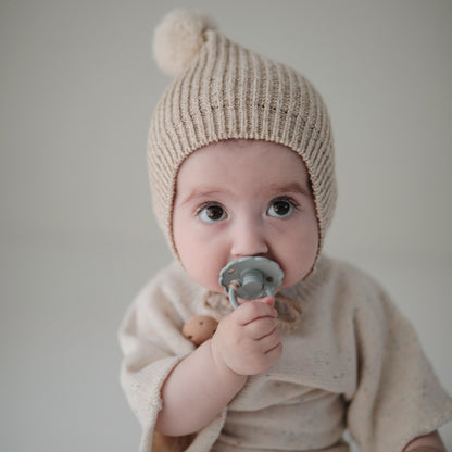FRIGG Baby's First Pacifier | Powder Blue 4-Pack